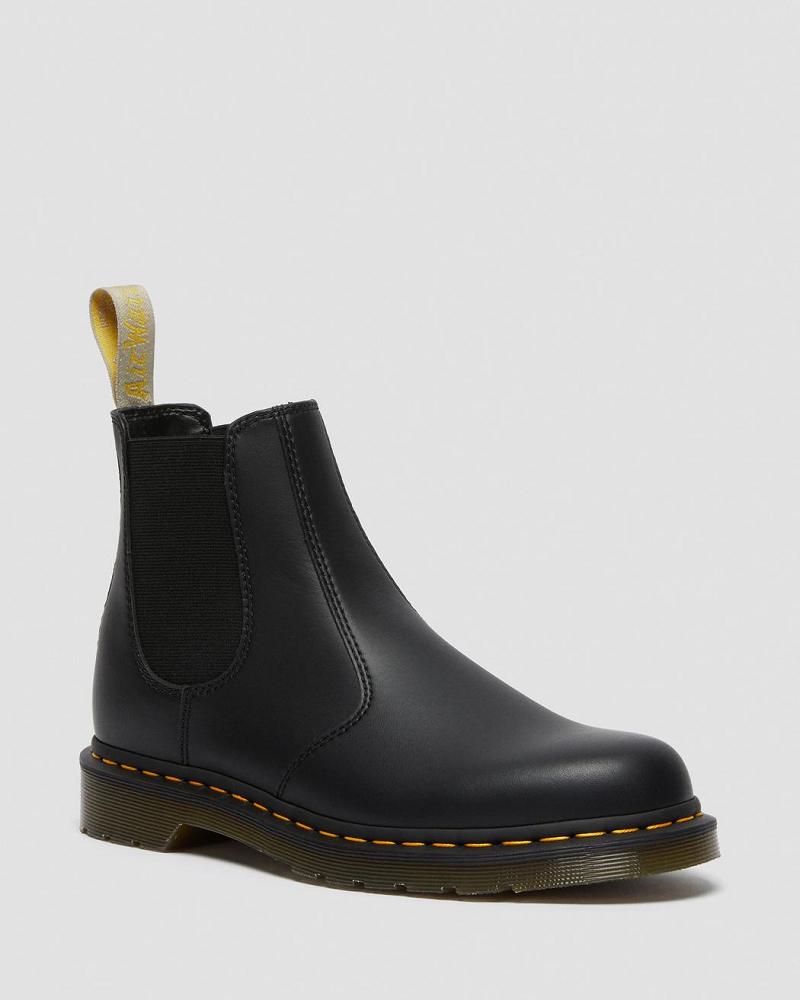 Dr Martens Vegan 2976 Felix Ankelstøvler Herre Sort | DK 456NWY